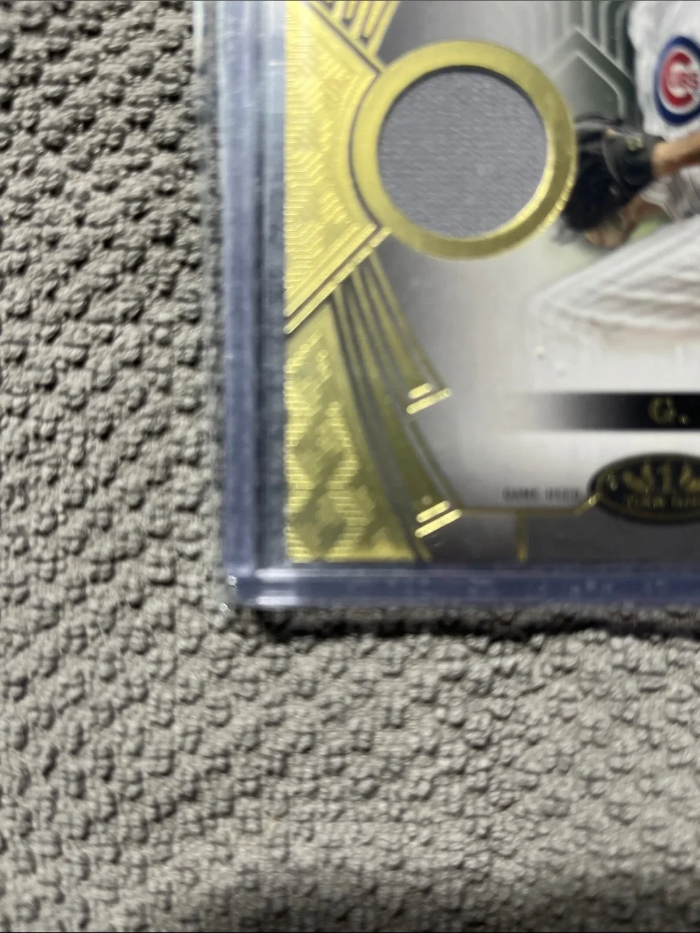 2023 Tier One Greg Maddux game used jersey Relic 376/400 #TIR-GM